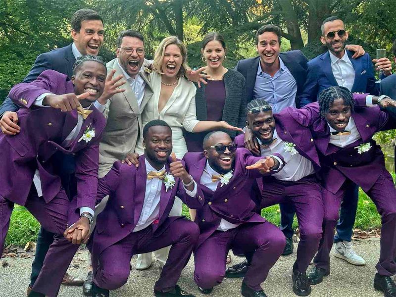 The Wedding Party With The Wedding Singers