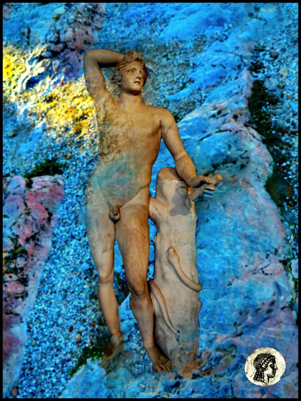 Resurrected in Stone: Classical Greek Sculpture with ancient Coins.