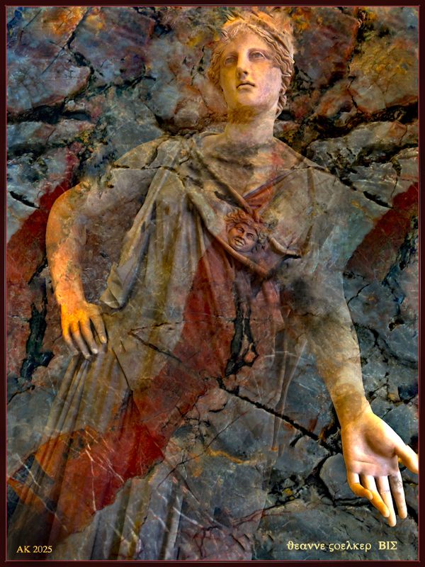 Resurrected  in Stone: Classical Greek Sculpture with ancient Coins.
