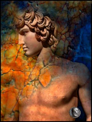 Resurrected  in Stone: Classical Greek Sculpture with ancient Coins.