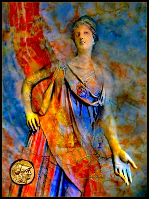 Resurrected  in Stone: Classical Greek Sculpture with ancient Coins.