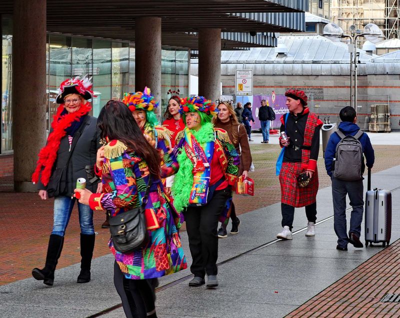 Koln: the carnival. 