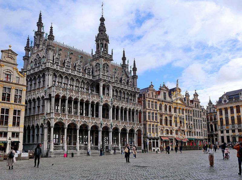 The unique Grand Place, the most known spot of Brussels. 