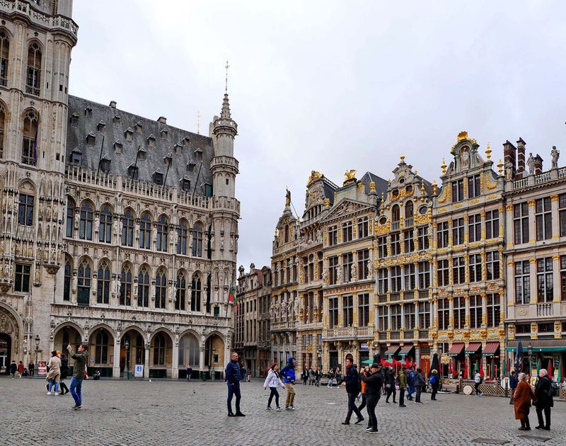 La Grand Place is a mandatory visit. 