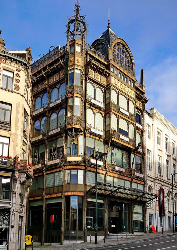 Buildings of Brussels. 