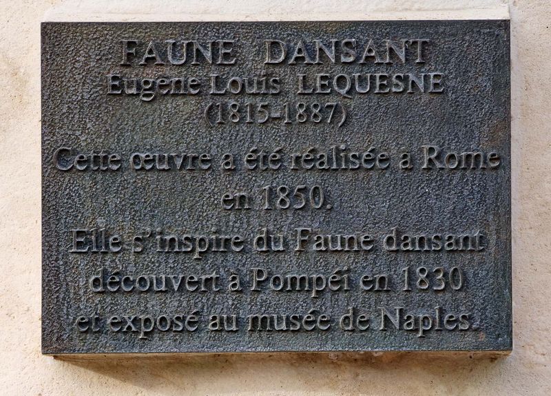 Explanation about the faune dansant. 