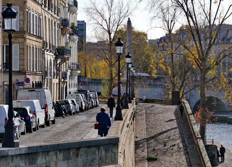 Quai d'Orleans; le Saint Louis. 