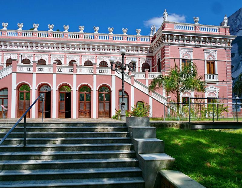 Cruz e Souza Palace, seen from its internal court.