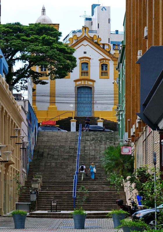 Cruz e Souza Palace and surroundings, downtown Florianópolis (2023)