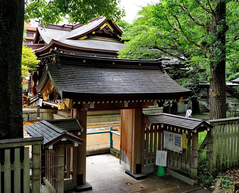 There is also a shrine inside the park.