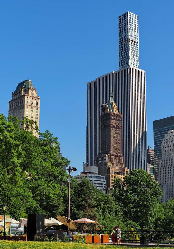 Seen from the Central Park.