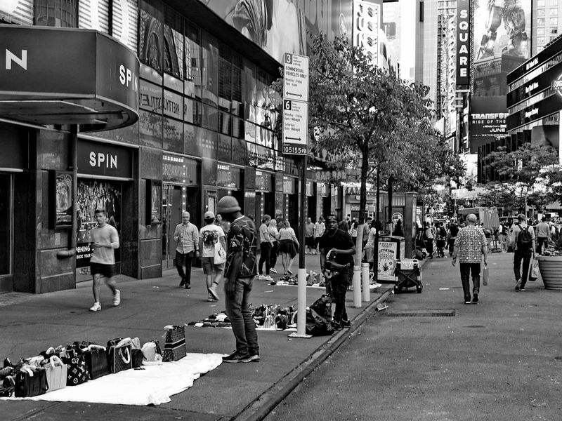 Alternative commerce on the Broadway.