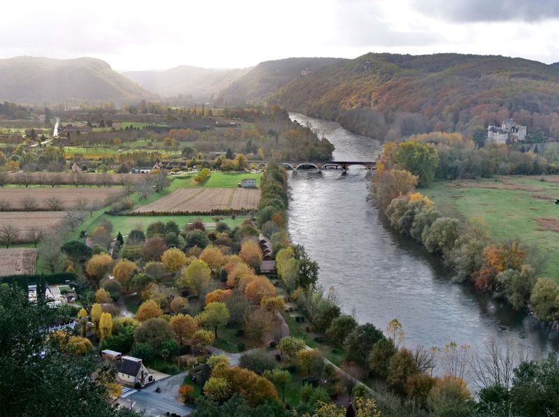 The Dordogne valley. 