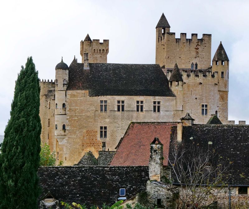 The Beynac castle. 