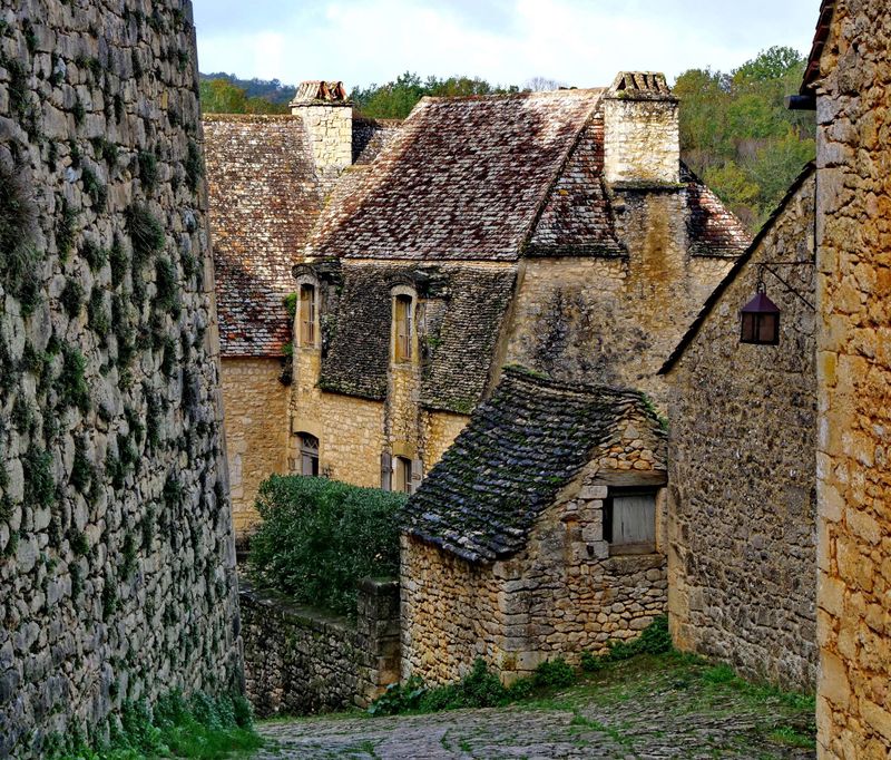 Beynac village. 