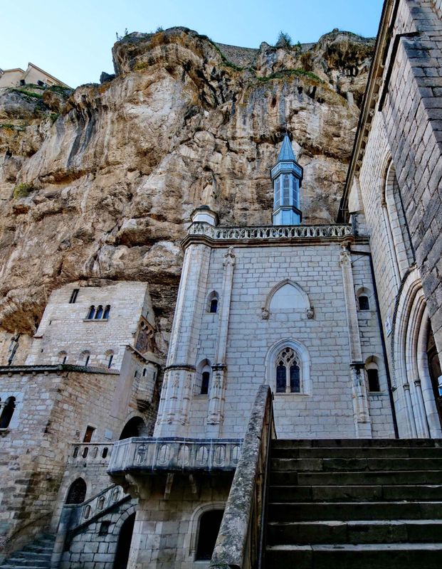 Rocamadour; the medieval church. 