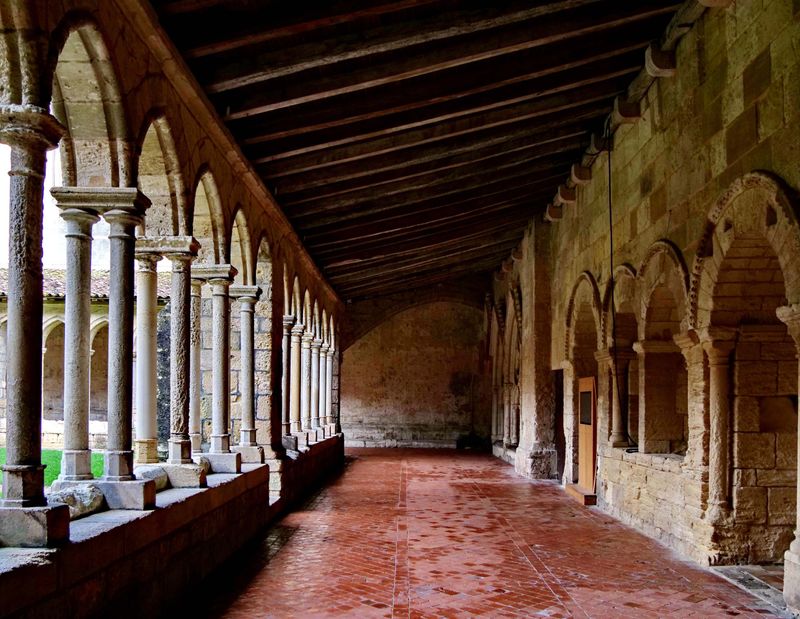 Saint-milion; the monastery.