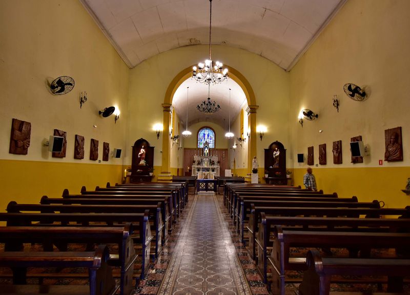 Interior of the cathedral.