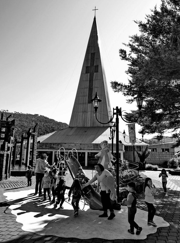 The main church of Bom Jesus da Serra.