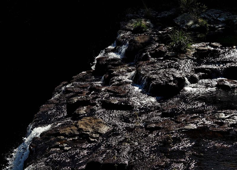 A small waterfall of this river.