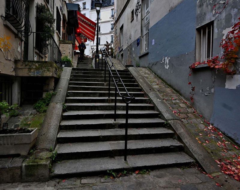 Paris 18me; rue Andr Antoine.