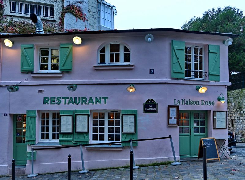 Restaurant La Maison Rose.