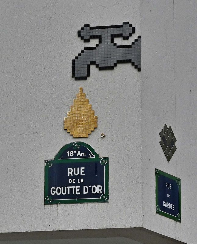 It is the La Goutte d'Or area.