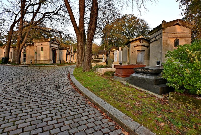 The Pre Lachaise cemetery.