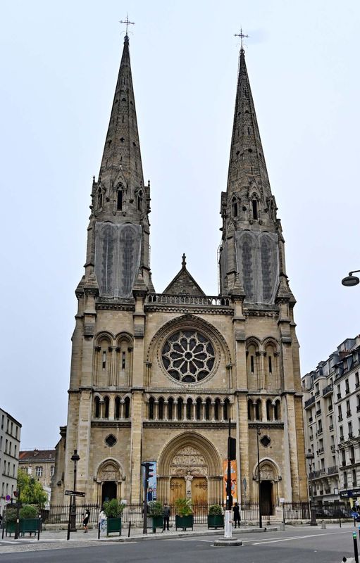 Saint Jean-Baptiste de Belleville church.