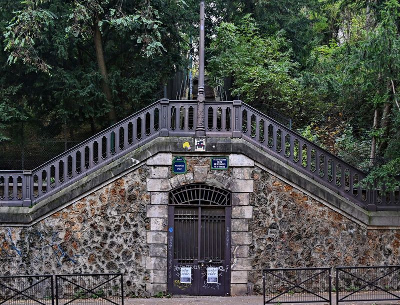 Parc de Belleville.