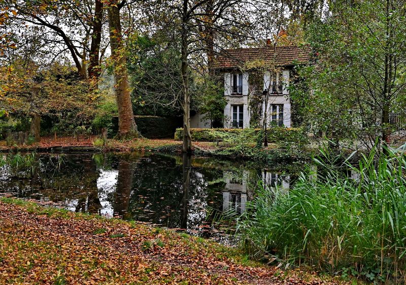 House in front of the park (2024).