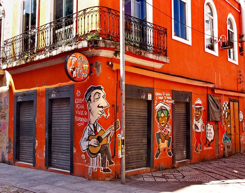 Olympus E-330; Florianópolis downtown; Tiradentes street.