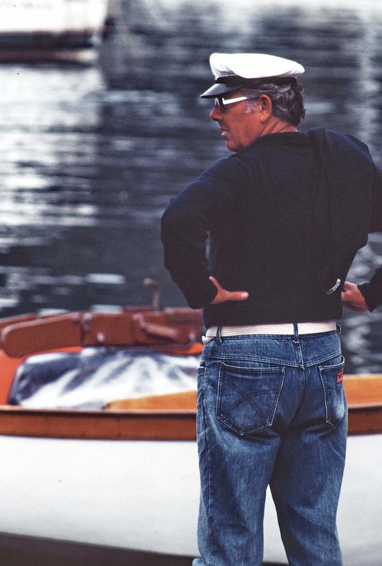 Portofino; the captain.