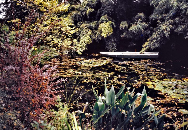 Claude Monet's house at Giverny. 