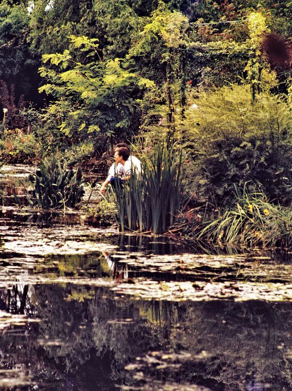 Claude Monet's house at Giverny. 