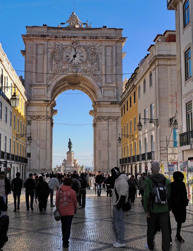 Lisbon; the Rua Augusta.