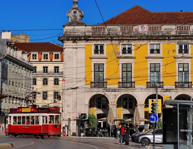 Lisbon; the Praa do Comrcio. 