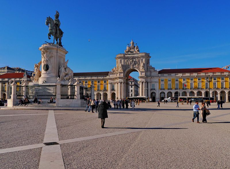Lisbon; the Praa do Comrcio. 