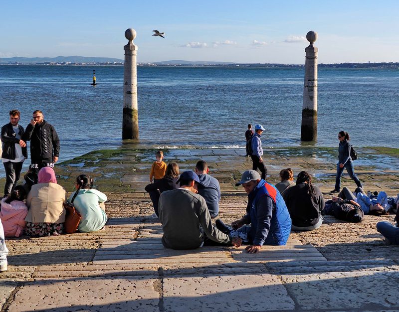 Lisbon; next to the Praa do Comrcio. 