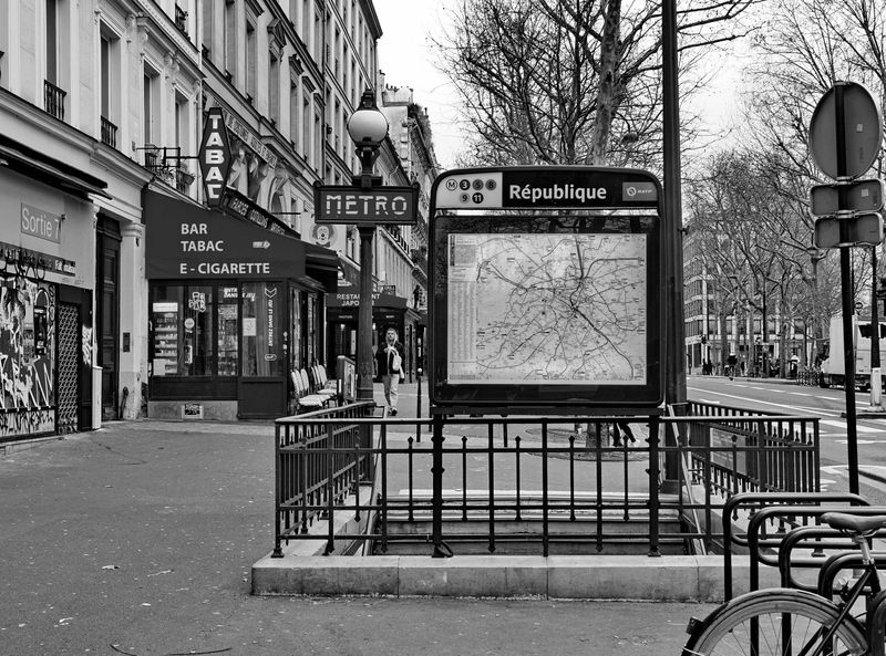 Boulevard Saint-Martin.