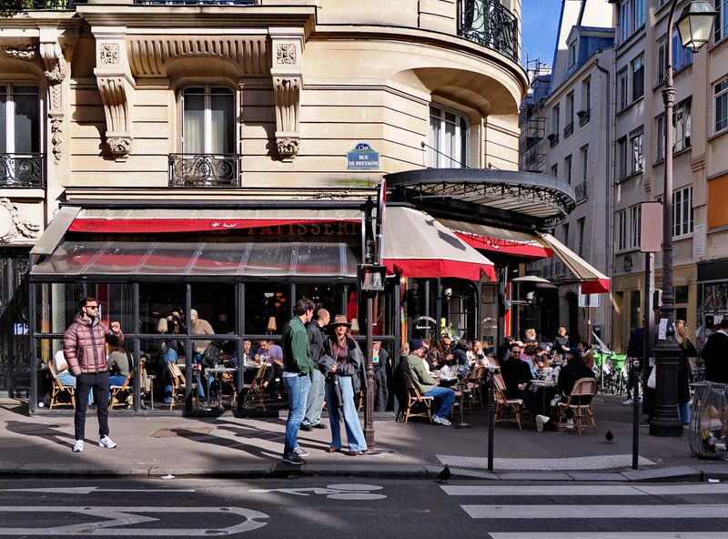 The 3me arrondissement; rue de Bretagne.
