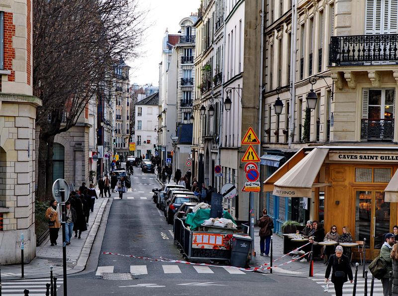The 3me arrondissement; rue Saint-Gilles.