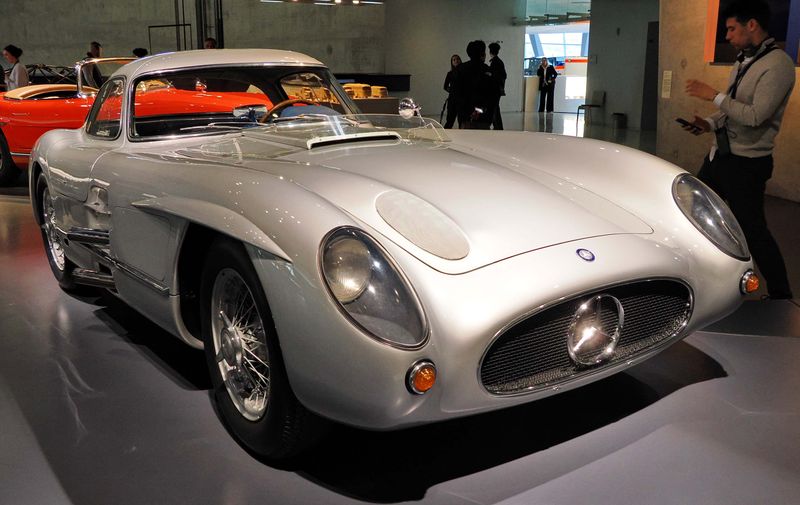 The SLR 300 Coup; only two were built and one of them was sold by auction for 135 million Euros. 