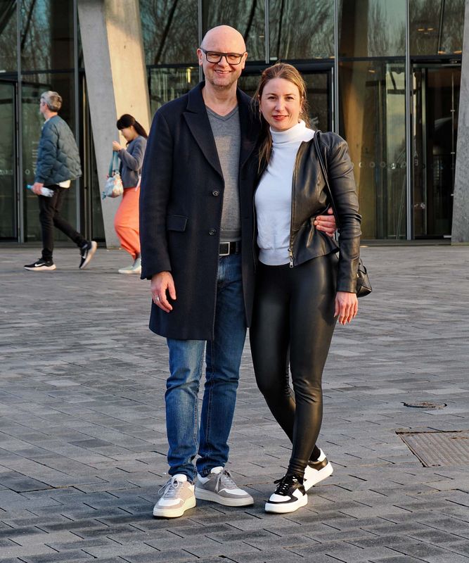 My faithful, longtime friend Dieter and his wife Katharina.