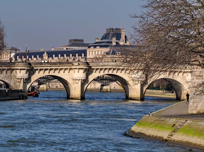 Bateau Mouche tour: le Pont Neuf.