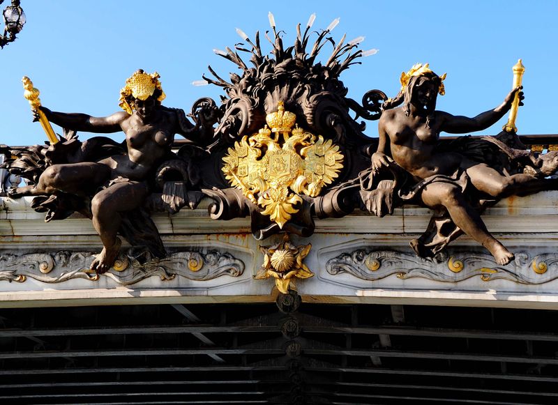 Bateau Mouche tour: Pont Alexandre III.