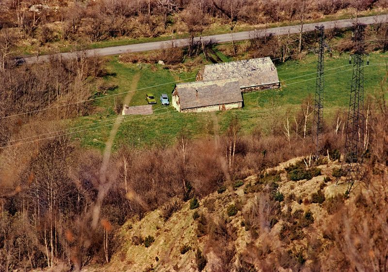 Pyrenees; the house we stayed in. 