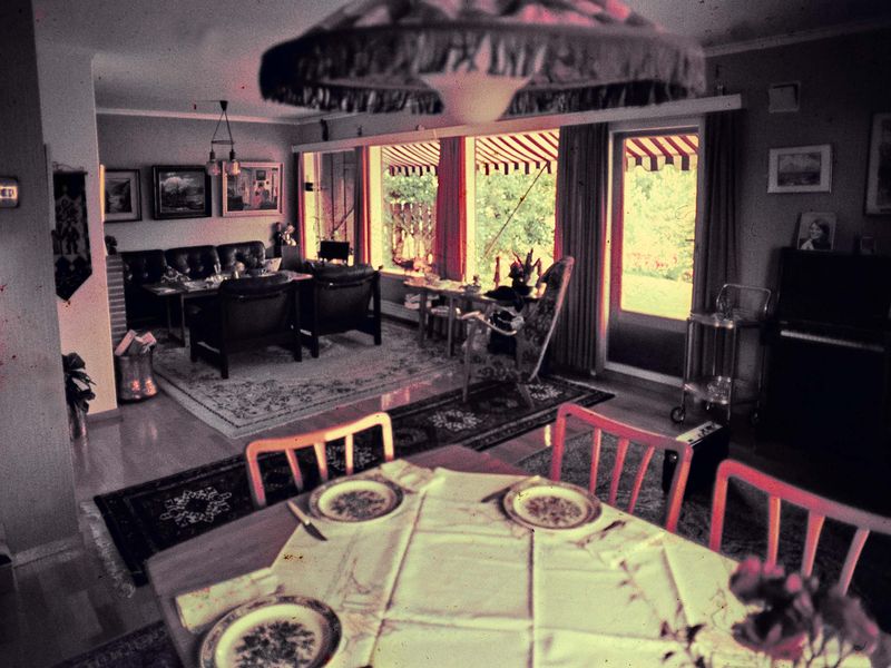 Inside Marianne's house; Oslo area.