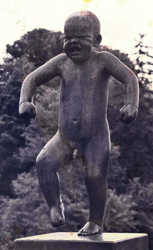 Oslo: the Vigeland Sculpture Park; only humans were sculptured.