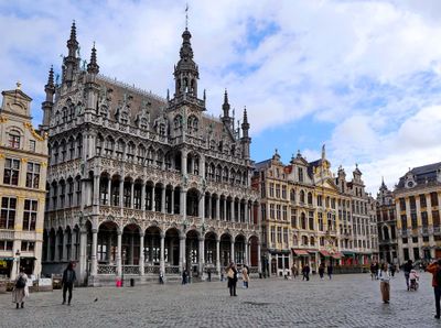 The unique Grand Place, the most known spot of Brussels. 